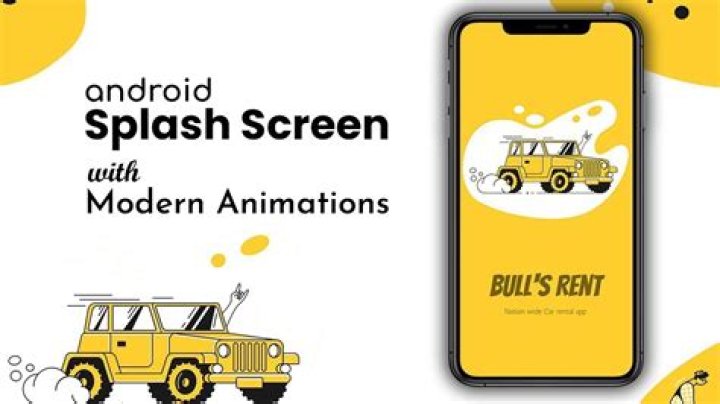 What is splash screen in Android?