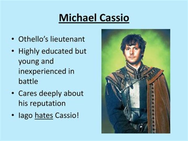 What role does Cassio play in Othello?