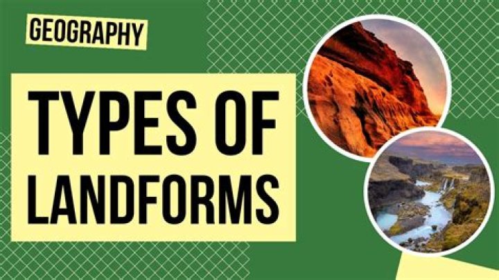 What types of landforms are found in Latin America?