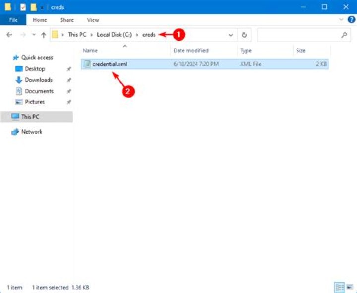 Where does AWS config store credentials?