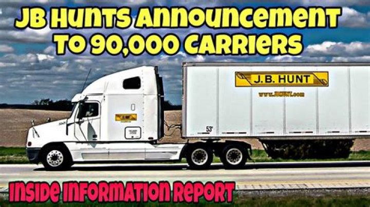 Who is the owner of JB Hunt Trucking Company?