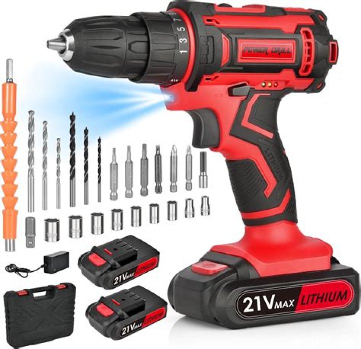 Who made the first battery powered drill?