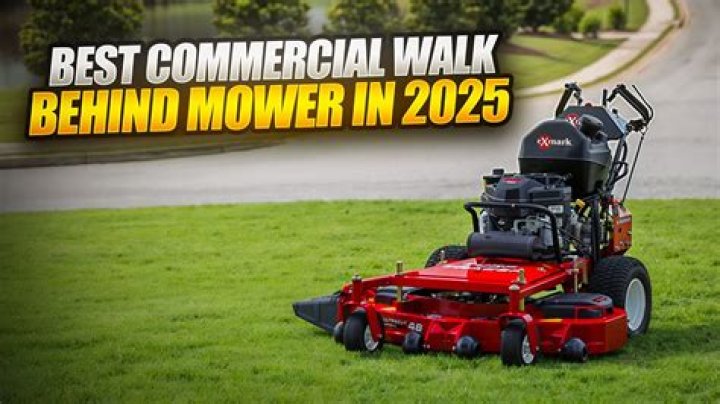 Who makes the best commercial walk behind mower?