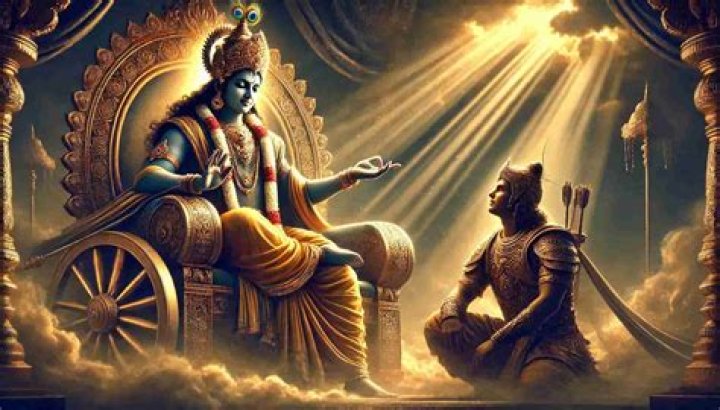 Why did Krishna show the universal form in Bhagavad Gita?