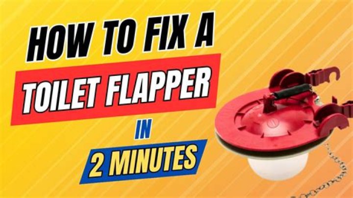 Why toilet flapper closes too soon?